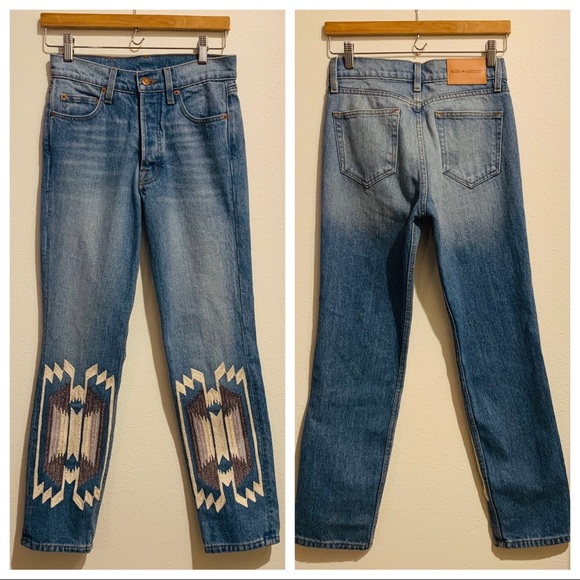 Sold Bliss Mischief X Free People 26 Straight Jean - Picture 2 of 13